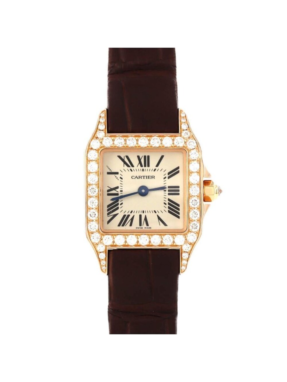 Cartier Santos Demoiselle SM PG D PG RG Quartz Watch